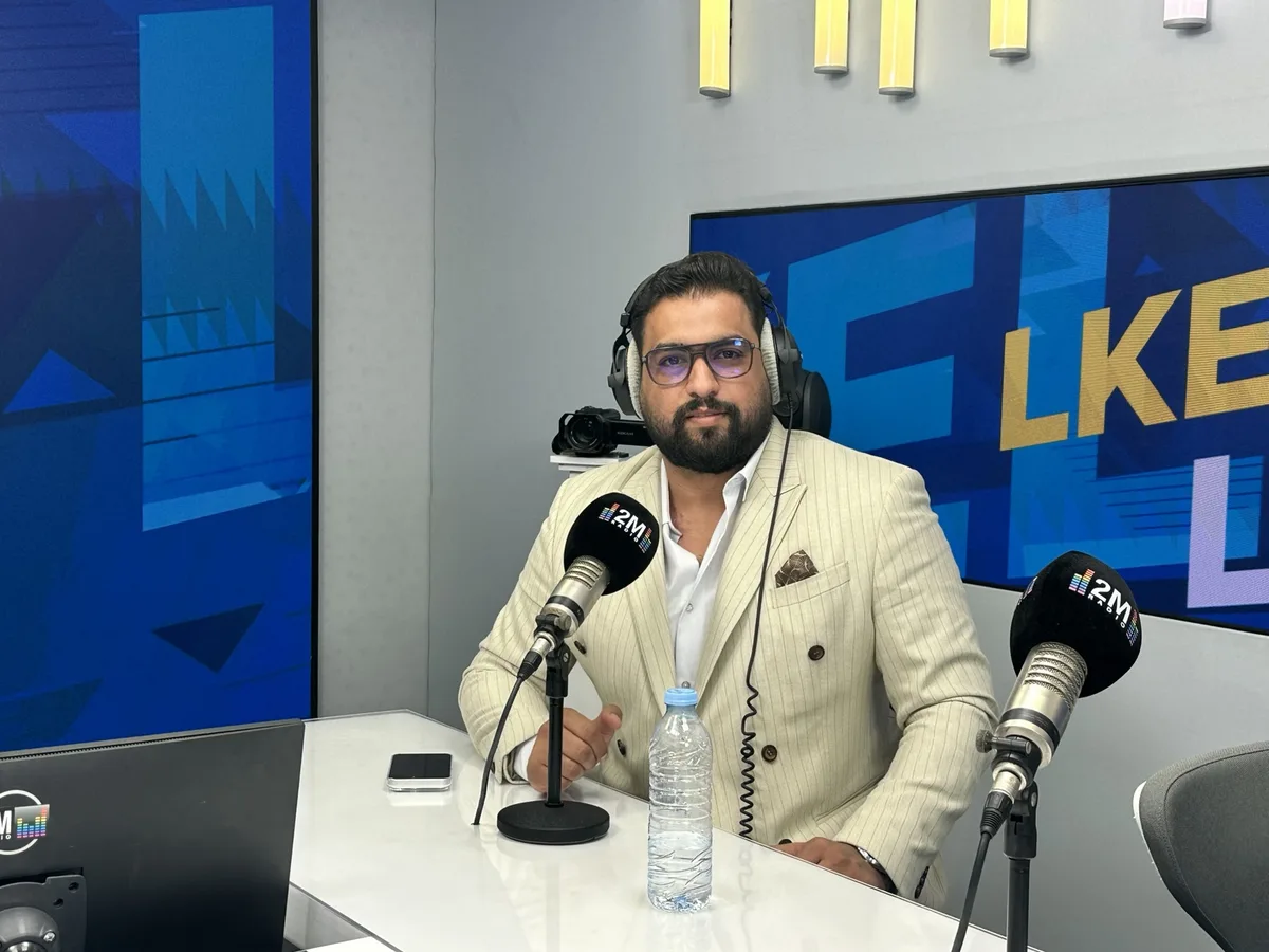 محمد مقداد خلال نشاط مهني